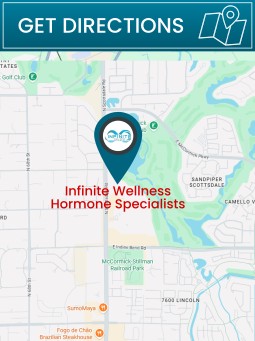 Get Directions to Infinite Wellness Hormone Specialists in Scottsdale, AZ